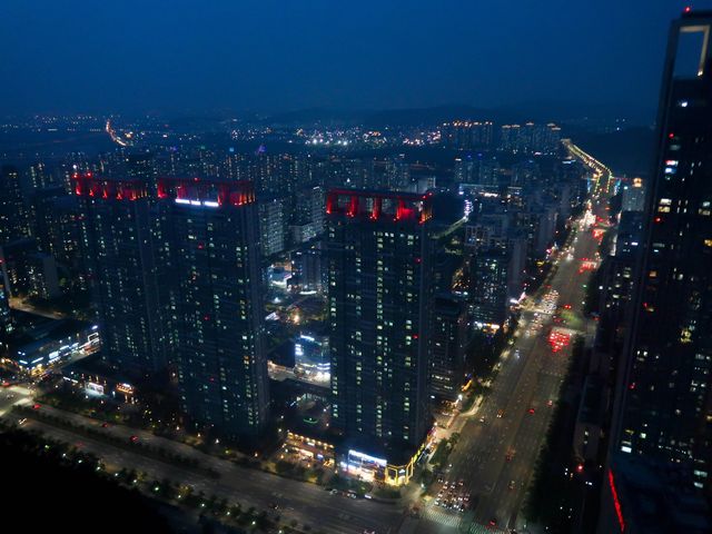 46층 파크뷰가 멋있는 '오크우드 프리미어 인천'