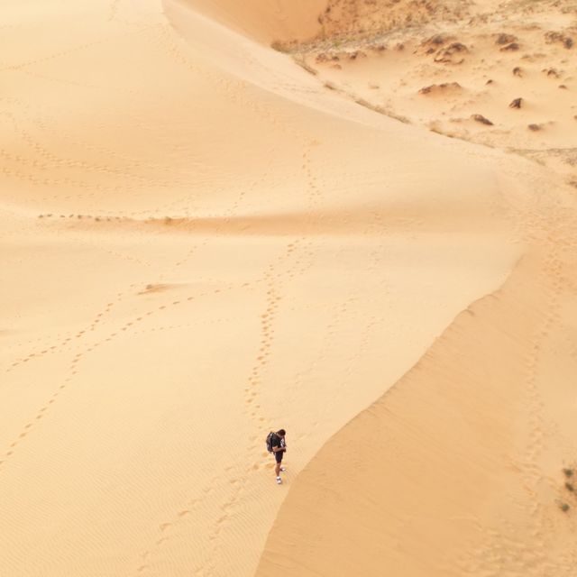 it looks like in other world - RAD SAND DUNE