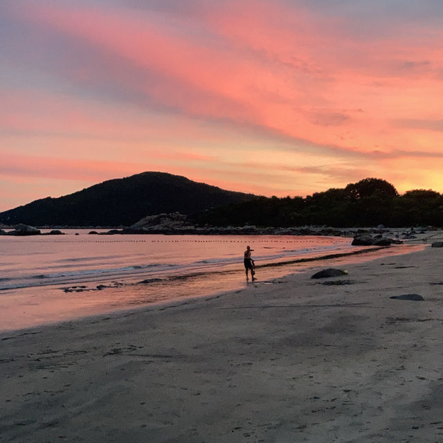 Tong Fuk Beach is beautiful 😍 