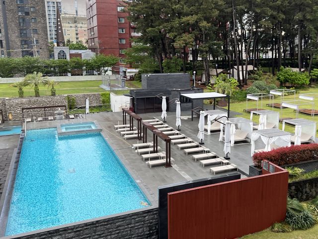 제주 메종 글래드 호텔 수영장 더 파티오 풀