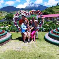 On top of the 'world' at Apo Flower Garden