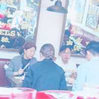 圓方頂樓，曬太陽午餐！嘆！