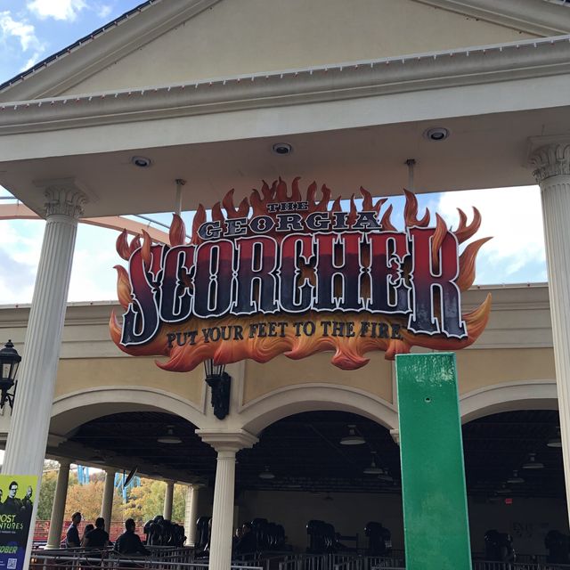 美國｜喬治亞州 最刺激的雲霄飛車樂園