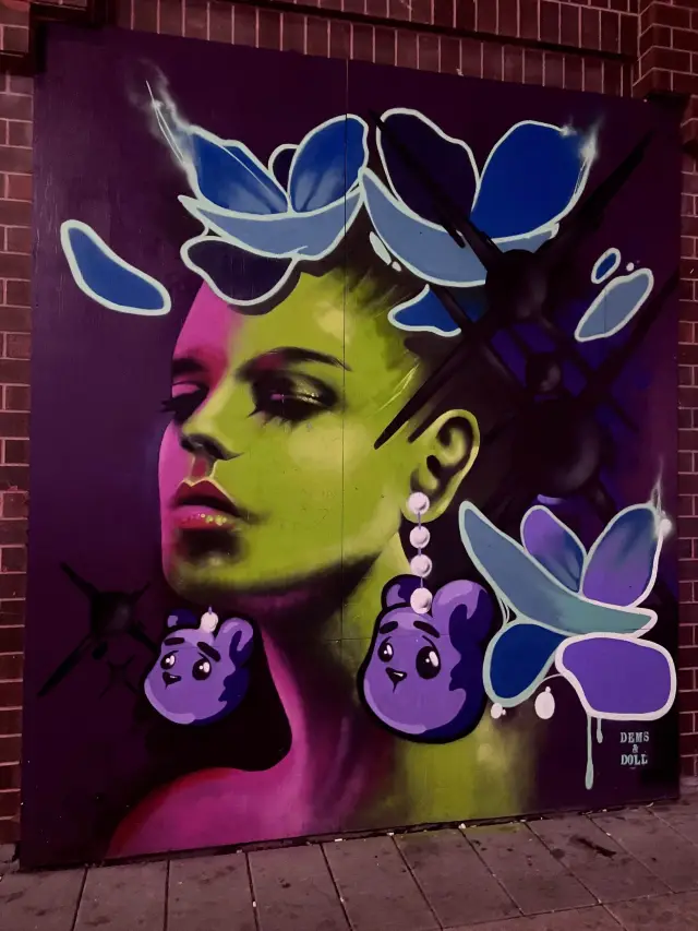 Art on Walls and Boxes (Post and Phone)