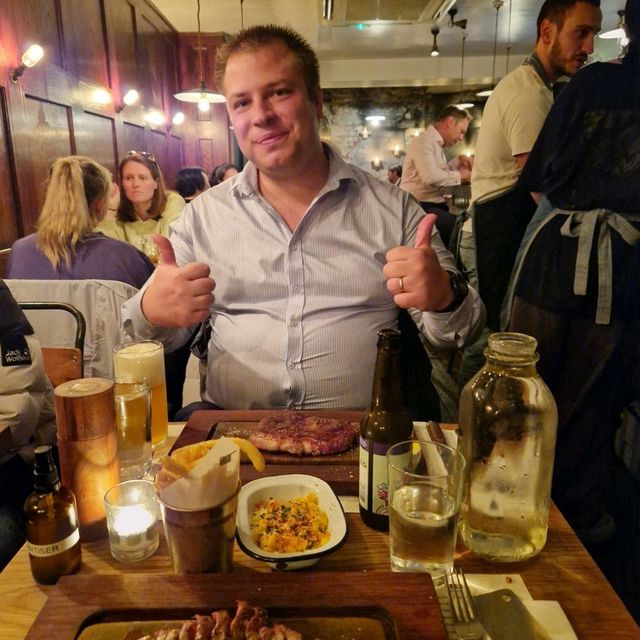 Famous restaurant in London