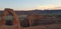 Famous Delicate Arch in Arches National Park