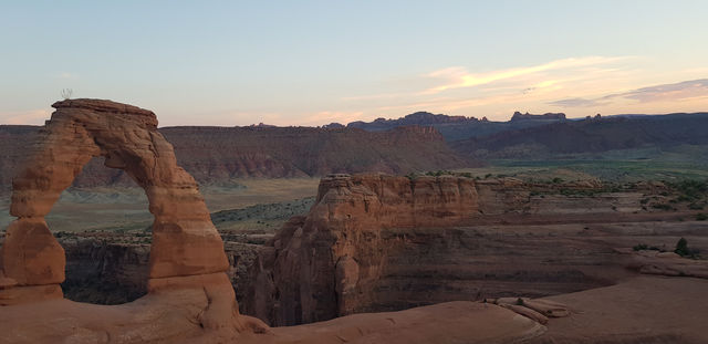 Famous Delicate Arch in Arches National Park