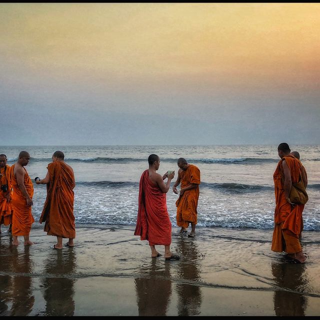 Sunset at Cox's Bazar Beach 