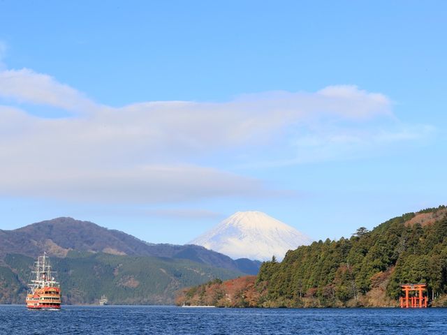 日本箱根蘆之湖