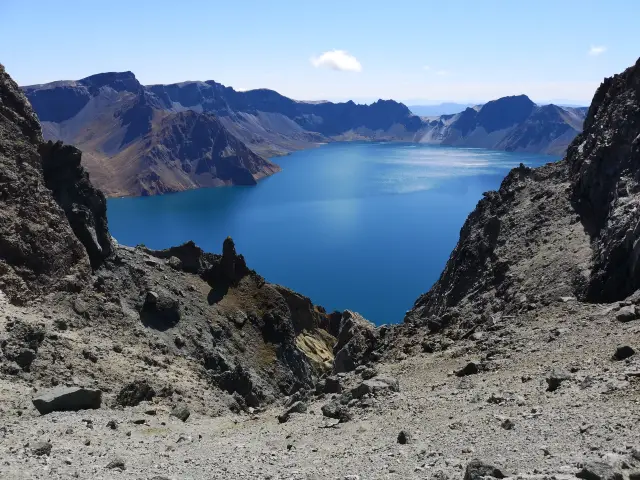 The King of Chinese volcanoes - Changbai Mountain.