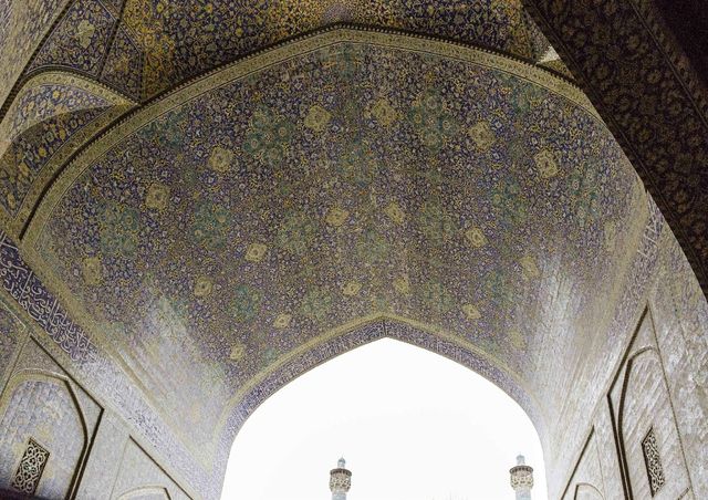 Imam Mosque, a world cultural heritage site.