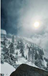 Mount Baldy - the highest peak in Los Angeles.