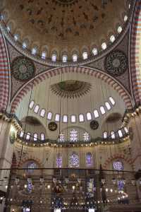 Suleymaniye Mosque in Istanbul, Turkey.