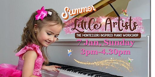 Little Artists Summer: The Montessori Inspired Piano Workshop for kids 4-9y | GymbaROO