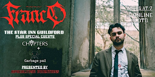 Antoni Franco at the star inn Guildford | Star Inn