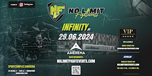 NO LIMIT FIGHTEVENTS presents INFINITY #1 | Sportcomplex Amerena