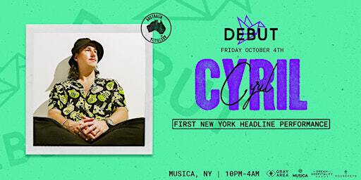 CYRIL @ MUSICA NYC | Musica Club NYC
