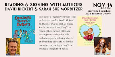 Reading & Signing with David Rickert and Sarah Sue Morbitzer | Storyline Bookshop