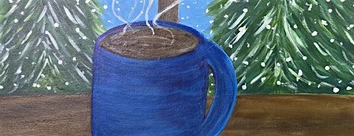Snuggle up with this “Morning Cocoa” paint and sip painting | River City Brewing Company
