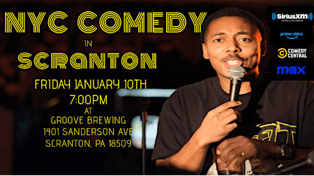 NYC Takes Over Scranton with Chris Brown Comedy | Groove Brewing