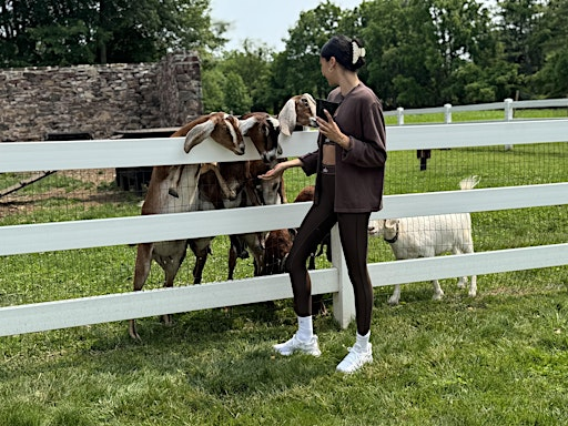 Cuddle & Play with the Goats at Dionis Farm | 105 Whisper Wood Ct