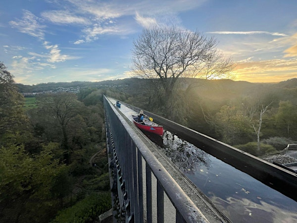 Paddle with Champions: Fundraising Event Canoe Over the Poncysllte Aqueduct | Llangollen