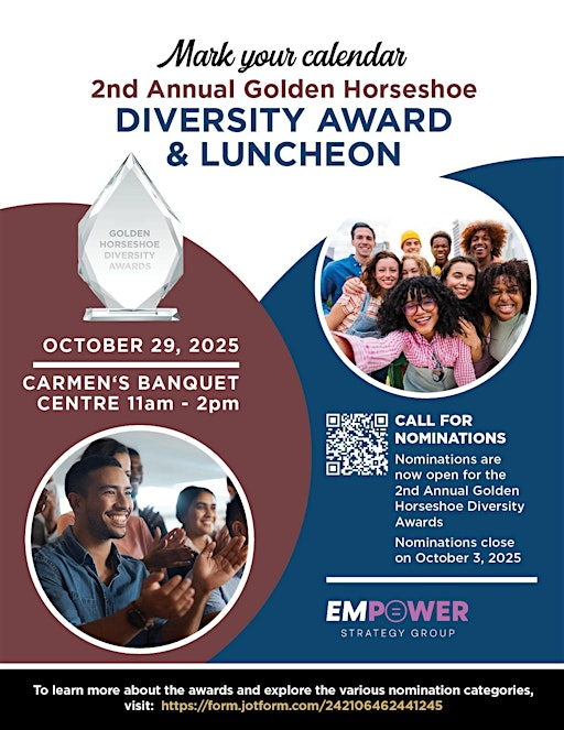 2nd Annual Diversity Awards and Luncheon | Carmen's Event Centre