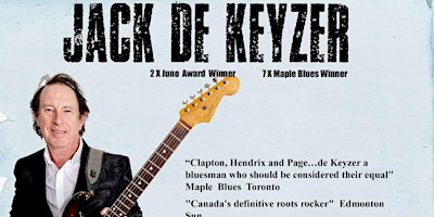 JACK DE KEYZER    BRANTFORD   POLISH HALL   JAN 1 | Polish Hall