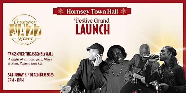 Crossover Jazz Room takes over the Assembly Hall | Hornsey Town Hall Arts Centre
