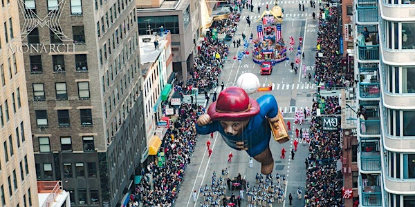 Thanksgiving Parade Viewing 2026 @ Monarch Rooftop & Indoor Lounge | Monarch Rooftop Bar