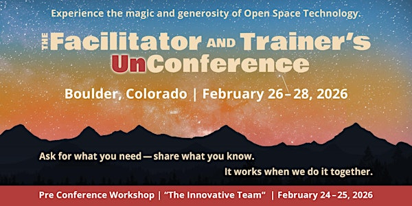 The Facilitator and Trainer's UnConference | The Meeting Place  (located in the Residence Inn by Marriott)