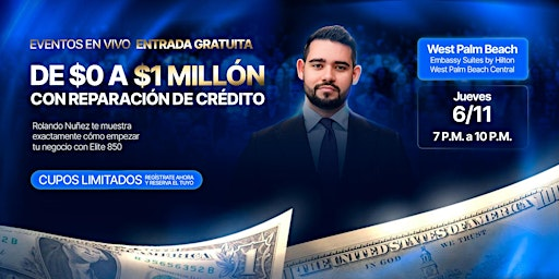 De $0 a $1 Millón con Reparación de Crédito- West Palm Beach | Embassy Suites by Hilton West Palm Beach Central