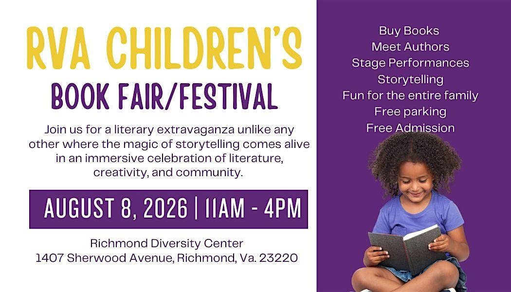 RVA Children's Book Fair/Festival | Richmond Diversity Center