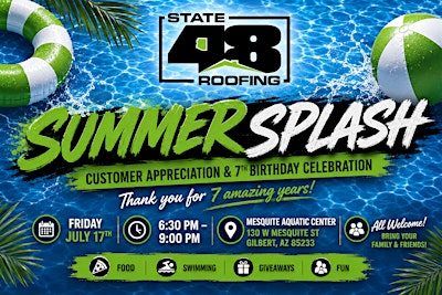 State 48 Summer Splash | 130 W Mesquite St