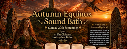 The Land of Avalon -  Autumn Equinox Sound Bath | The Cloisters Bolton