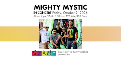 Mighty Mystic In Concert | Safety Harbor Art And Music Center