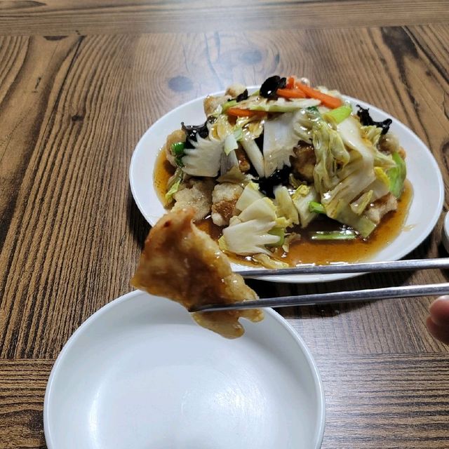 단양을 대표하는 탕수육맛집 향미식당