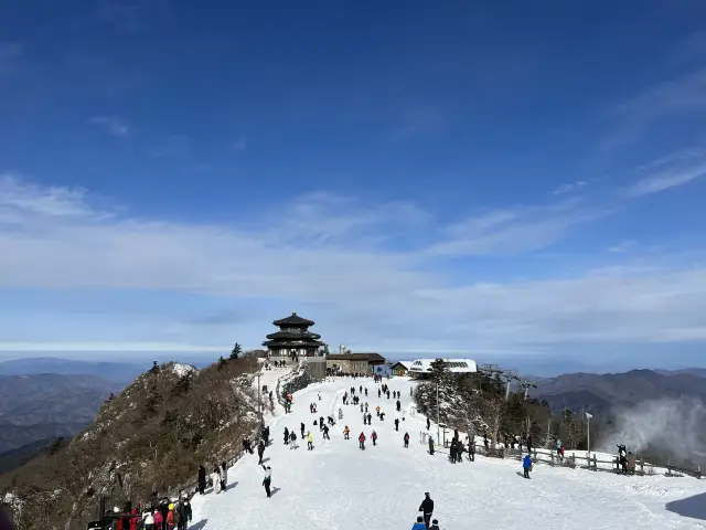 전북 무주 덕유산 스키보다 눈꽃등반👍