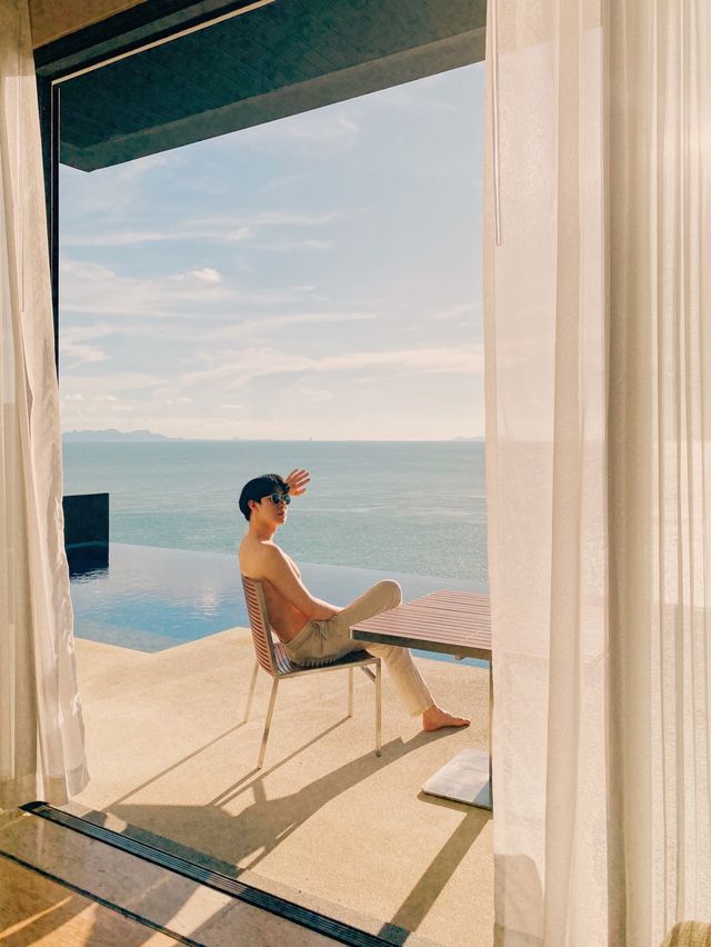 Pool Villa ที่วิวสวยที่สุดบนเกาะสมุย
