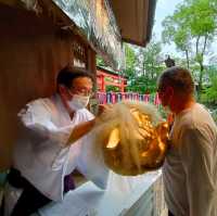 【大阪 中央区】高津神社で獅子舞？？！