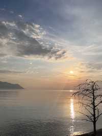 Montreux is a traditional resort town on Lake