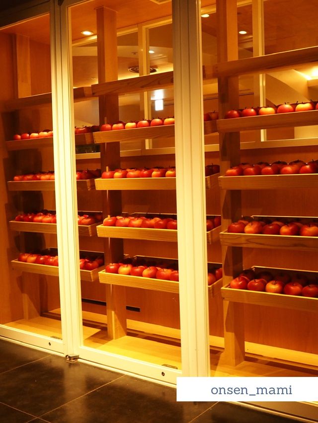 【青森 奥入瀬渓流】りんごの🍎装飾がかわいい星野リゾート