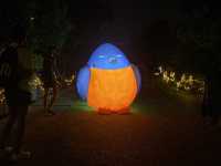 Singapore Night Fest: birds inflatables 