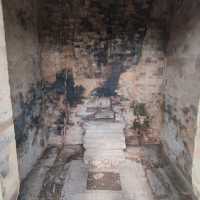 Hindu Temple ruins with panoramic views