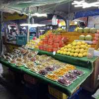 Night market with a plane @ Pattaya 