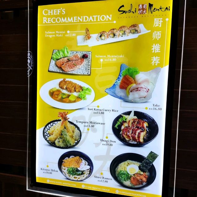 Super Affordable and Delicious Sushi Mentai 