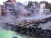 【天下の名湯・草津温泉♨️ 】湯畑で湯煙散歩