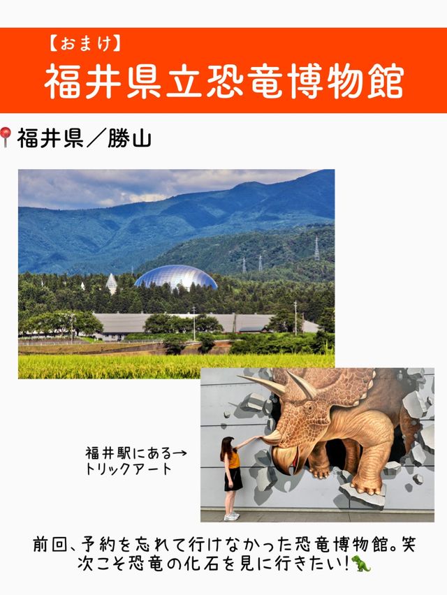 【福井】行ってよかった福井の観光地5選