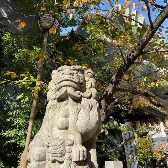 日本大阪景點推薦｜難波八阪神社，很特別的地方