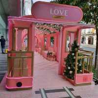 Christmas Train Station at Orchard Central